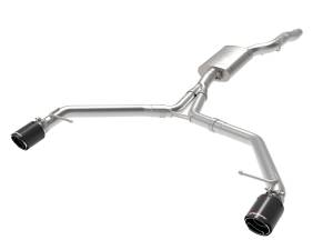49-36437-C | AFE Power MACH Force-Xp 3 to 2-1/2 IN Stainless Steel Axle-Back Exhaust w/ Carbon Tip (2013-2016 Allroad L4-2.0L t)