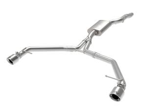 49-36437-P | AFE Power MACH Force-Xp 3 to 2-1/2 IN Stainless Steel Axle-Back Exhaust w/Polished Tip (2013-2016 Allroad L4-2.0L t)