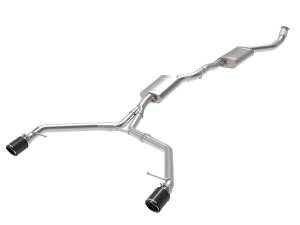 49-36438-C | AFE Power MACH Force-Xp 3 to 2-1/2 IN Stainless Steel Cat-Back Exhaust w/ Carbon Tip (2013-2016 Allroad L4-2.0L t)