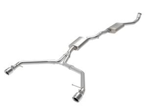 49-36438-P | AFE Power MACH Force-Xp 3 to 2-1/2 IN Stainless Steel Cat-Back Exhaust w/Polished Tip (2013-2016 Allroad L4-2.0L t)