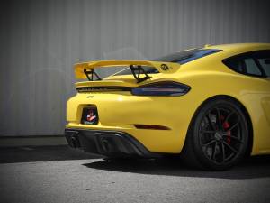 aFe Power - 49-36443-B | AFE Power MACH Force-Xp 2-1/2 IN 304 Stainless Steel Cat-Back Exhaust w/ Black Tip (2020-2023 Cayman GT4 718 H6-4.0L) - Image 7