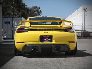 aFe Power - 49-36443-B | AFE Power MACH Force-Xp 2-1/2 IN 304 Stainless Steel Cat-Back Exhaust w/ Black Tip (2020-2023 Cayman GT4 718 H6-4.0L) - Image 6