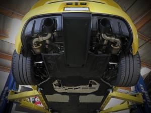aFe Power - 49-36443-C | AFE Power MACH Force-Xp 2-1/2 IN 304 Stainless Steel Cat-Back Exhaust w/ Carbon Tip (2020-2023 Cayman GT4 718 H6-4.0L) - Image 5