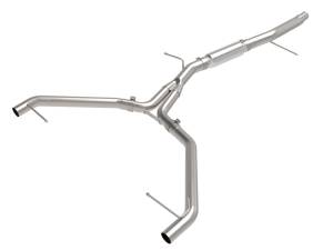 49-36445 | AFE Power MACH Force-Xp 3 IN to 2-1/2 IN Stainless Steel Axle-Back Exhaust System (2020-2024 A4 B9.5 L4-2.0L t)