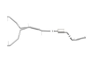 aFe Power - 49-36446 | AFE Power MACH Force-Xp 3 IN to 2-1/2 IN Stainless Steel Cat-Back Exhaust System (2020-2024 A4 B9.5 L4-2.0L t) - Image 2