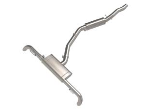 49-36447 | AFE Power MACH Force-Xp 3 IN to 2-1/2 IN Stainless Steel Cat-Back Exhaust System (2017-2024 Q5 B9 L4-2.0L t)