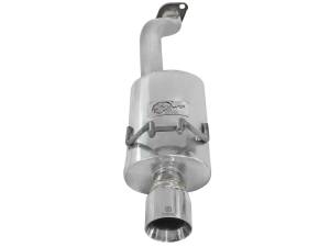 49-36610 | AFE Power Takeda 2-1/2 IN 304 Stainless Steel Axle-Back Exhaust System (2006-2011 Civic L4-1.8L)