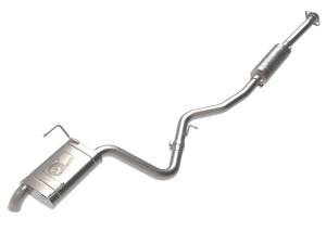 49-36806 | AFE Power Takeda 2-1/4 to 2-1/2 IN 304 Stainless Steel Cat-Back Exhaust (2010-2014 Outback H4-2.5L)