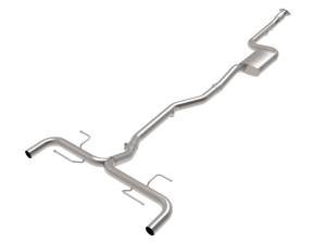49-36903 | AFE Power MACH Force-Xp 2 IN to 2-1/2 IN Stainless Steel Cat-Back Exhaust System (2017-2024 Giulia L4-2.0L t)