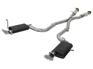 49-38059 | AFE Power MACH Force-Xp 3 IN 304 Stainless Steel Cat-Back Exhaust System w/ Resonator (2012-2021 Grand Cherokee WK2 V8-6.4L/V8-6.2L sc)