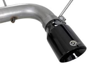 aFe Power - 49-38078-B | AFE Power MACH Force-Xp 2-1/2 IN to 3 IN 304 Stainless Steel Cat-Back Exhaust w/ Black Tip (2014-2021 Grand Cherokee WK2 V6-3.6L) - Image 5