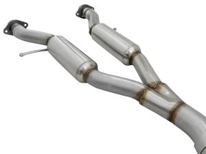aFe Power - 49-38078-B | AFE Power MACH Force-Xp 2-1/2 IN to 3 IN 304 Stainless Steel Cat-Back Exhaust w/ Black Tip (2014-2021 Grand Cherokee WK2 V6-3.6L) - Image 3