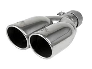 aFe Power - 49-38084-P | AFE Power Vulcan Series 3 IN to 2-1/2 IN 304 Stainless Steel Cat-Back Exhaust Polished (2020-2024 Gladiator JT V6-3.6L) - Image 4