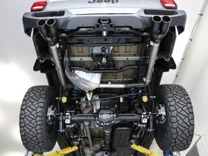 aFe Power - 49-38084-P | AFE Power Vulcan Series 3 IN to 2-1/2 IN 304 Stainless Steel Cat-Back Exhaust Polished (2020-2024 Gladiator JT V6-3.6L) - Image 5