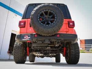 aFe Power - 49-38091 | AFE Power Large Bore-HD 3 IN 304 Stainless Steel DPF-Back Hi-Tuck Exhaust System (2020-2023 Wrangler JL V6-3.0L td) - Image 4