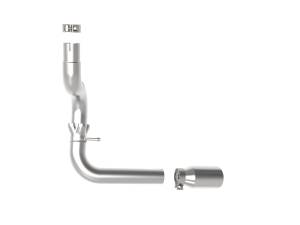 aFe Power - 49-38092-P | AFE Power Large Bore-HD 3 IN 304 Stainless Steel DPF-Back Exhaust System w/Polished Tip (2020-2023 Wrangler JL V6-3.0L td) - Image 2