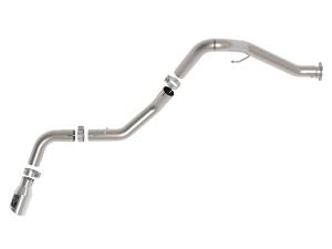 aFe Power - 49-38093-P | AFE Power Vulcan Series 3 IN 304 Stainless Steel DPF-Back Exhaust System w/Polished Tip (2021-2023 Gladiator JT V6-3.0L td) - Image 2