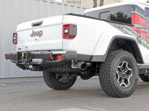 aFe Power - 49-38093-P | AFE Power Vulcan Series 3 IN 304 Stainless Steel DPF-Back Exhaust System w/Polished Tip (2021-2023 Gladiator JT V6-3.0L td) - Image 6
