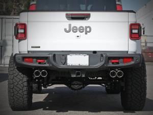 aFe Power - 49-38095-P | AFE Power Vulcan Series 3 IN to 2-1/2 IN Stainless Steel Cat-Back Exhaust System Polished (2021-2023 Gladiator V6-3.0L td) - Image 4