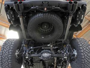aFe Power - 49-38095-P | AFE Power Vulcan Series 3 IN to 2-1/2 IN Stainless Steel Cat-Back Exhaust System Polished (2021-2023 Gladiator V6-3.0L td) - Image 3