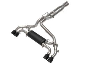49-38098-B | AFE Power Vulcan Series 2-1/2 IN to 3 IN Stainless Steel Cat-Back Exhaust System Black (2021-2024 Wrangler 392 JL V8-6.4L)