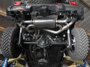 aFe Power - 49-38098-P | AFE Power Vulcan Series 2-1/2 IN to 3 IN Stainless Steel Cat-Back Exhaust System Polished (2021-2024 Wrangler 392 JL V8-6.4L) - Image 3