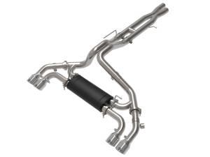 49-38098-P | AFE Power Vulcan Series 2-1/2 IN to 3 IN Stainless Steel Cat-Back Exhaust System Polished (2021-2024 Wrangler 392 JL V8-6.4L)