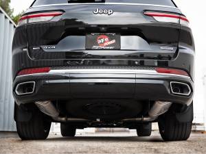 aFe Power - 49-38100 | AFE Power Vulcan Series 2-1/4 IN to 2-1/2 IN Stainless Steel Cat-Back Exhaust System (2021-2024 Grand Cherokee WL V8-5.7L) - Image 4
