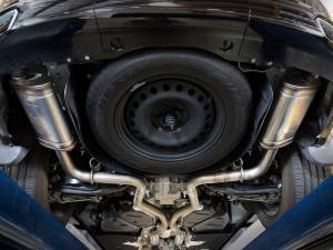 aFe Power - 49-38100 | AFE Power Vulcan Series 2-1/4 IN to 2-1/2 IN Stainless Steel Cat-Back Exhaust System (2021-2024 Grand Cherokee WL V8-5.7L) - Image 3
