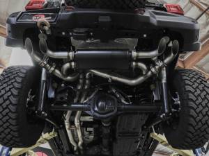 aFe Power - 49-38101 | AFE Power Vulcan Series 2-1/2 IN to 3 IN Stainless Steel Cat-Back Exhaust System (2021-2024 Wrangler 392 JL V8-6.4L) - Image 3
