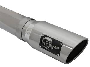 aFe Power - 49-42005 | AFE Power Large Bore-HD 4 IN 409 Stainless Steel Cat-Back Exhaust System w/ Polished Tip (2003-2004 Ram 2500, 3500 Pickup L6-5.9L td) - Image 5
