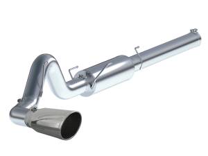 49-42012 | AFE Power Large Bore-HD 5 IN 409 Stainless Steel Cat-Back Exhaust System w/ Polished Tip (2004-2007 Ram 2500, 3500 Pickup L6-5.9L td)