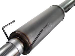 aFe Power - 49-42012 | AFE Power Large Bore-HD 5 IN 409 Stainless Steel Cat-Back Exhaust System w/ Polished Tip (2004-2007 Ram 2500, 3500 Pickup L6-5.9L td) - Image 5