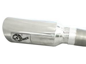 aFe Power - 49-42045-P | AFE Power Large Bore-HD 3 IN 409 Stainless Steel DPF-Back Exhaust System w/Polished Tip (2014-2019 Ram 1500 Pickup V6-3.0L td) - Image 5
