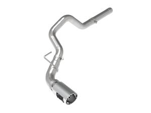 49-42065-P | AFE Power Large Bore-HD 3 IN 409 Stainless Steel DPF-Back Exhaust System w/Polished Tip (2014-2019 Ram 1500 Pickup V6-3.0L td)