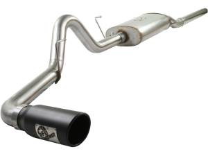 49-43011-B | AFE Power MACH Force-Xp 3 IN 409 Stainless Steel Cat-Back Exhaust System w/Black Tip (2004-2008 F150 Pickup V8-4.6/5.4L)