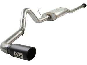 49-43015-B | AFE Power MACH Force-Xp 3 IN 409 Stainless Steel Cat-Back Exhaust System w/Black Tip (2009-2010 F150 Pickup V8-4.6/5.4L)