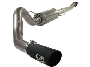 49-43041-B | AFE Power MACH Force-Xp 4 IN Stainless Steel Cat-Back Exhaust System w/Black Tip (2011-2014 F150 Pickup V6-3.5L tt)