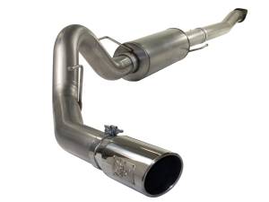 49-43041-P | AFE Power MACH Force-Xp 4 IN 409 Stainless Steel Cat-Back Exhaust System w/Polished Tip (2011-2014 F150 Pickup V6-3.5L tt)