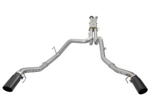 aFe Power - 49-43045-B | AFE Power MACH Force-Xp 3 IN 409 Stainless Steel Cat-Back Exhaust System w/Black Tip (2017-2020 F150 Pickup V6-3.5L tt) - Image 3