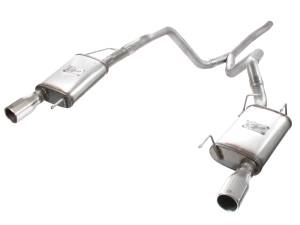 49-43047 | AFE Power MACH Force-Xp 2-1/2 IN 409 Stainless Steel Cat-Back Exhaust System (2005-2009 Mustang V6-4.0L)