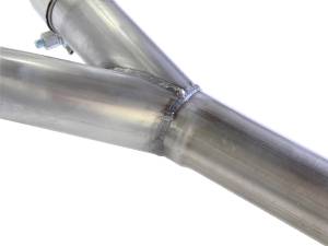 aFe Power - 49-43047 | AFE Power MACH Force-Xp 2-1/2 IN 409 Stainless Steel Cat-Back Exhaust System (2005-2009 Mustang V6-4.0L) - Image 4
