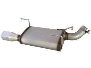 aFe Power - 49-43048 | AFE Power MACH Force-Xp 2-1/2 IN 409 Stainless Steel Axle-Back Exhaust System (2005-2009 Mustang V6-4.0L) - Image 4