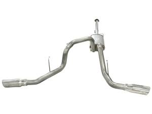 49-43056-P | AFE Power MACH Force-Xp 3 IN 409 Stainless Steel Cat-Back Exhaust System w/Polished Tip (2011-2014 F150 Pickup V6-3.5L tt)