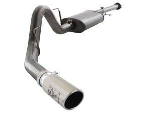 49-43067-P | AFE Power MACH Force-Xp 3 IN to 3-1/2 IN 409 Stainless Steel Cat-Back Exhaust w/Polish Tip (2011-2014 F150 Pickup V6-3.5L tt)