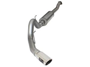 49-43069-P | AFE Power MACH Force-Xp 4 IN 409 Stainless Steel Cat-Back Exhaust System w/Polished Tip (2015-2020 F150 Pickup V6-2.7L/3.5L tt)