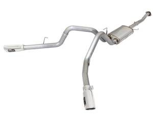 49-43074-P | AFE Power MACH Force-Xp 3 IN 409 Stainless Steel Cat-Back Exhaust System w/Polished Tip (2015-2020 F150 Pickup V8-5.0L)