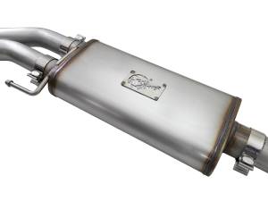 aFe Power - 49-43081-P | AFE Power Rebel Series 3 IN to 2-1/2 IN 409 Stainless Steel Cat-Back Exhaust w/ Polish Tip (2015-2020 F150 Pickup V6-2.7L/3.5L tt/V8-5.0L) - Image 4