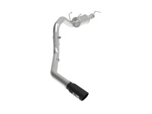 aFe Power - 49-43116-B | AFE Power Apollo GT Series 3-1/2 IN Stainless Steel Axle-Back Exhaust System w/ Black Tip (2017-2024 F250, F350 Super Duty V8-6.2/7.3L) - Image 1