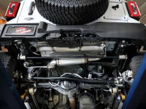 aFe Power - 49-43147 | AFE Power Apollo GT Series 3 IN 409 Stainless Steel Axle-Back Hi-Tuck Exhaust System (2021-2024 Bronco L4-2.3L t/V6-2.7L tt) - Image 3